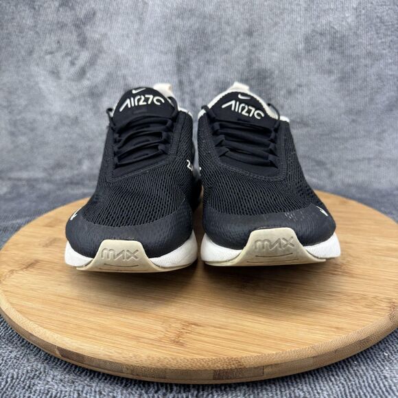 Nike Air Max 270 Shoes Womens Size 7 Black White AH6789-010 Running Sneakers - Picture 2 of 9